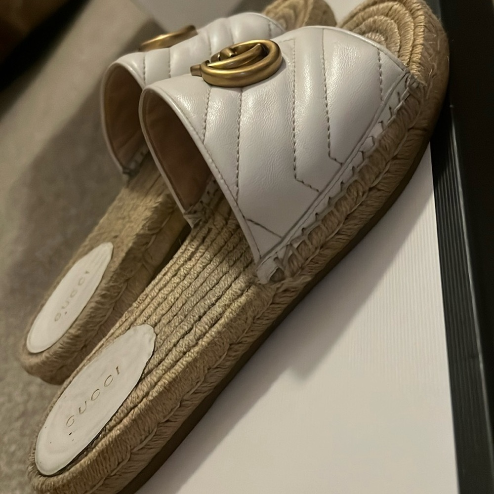 Gucci GG sandals. 7 - Picture 9 of 11